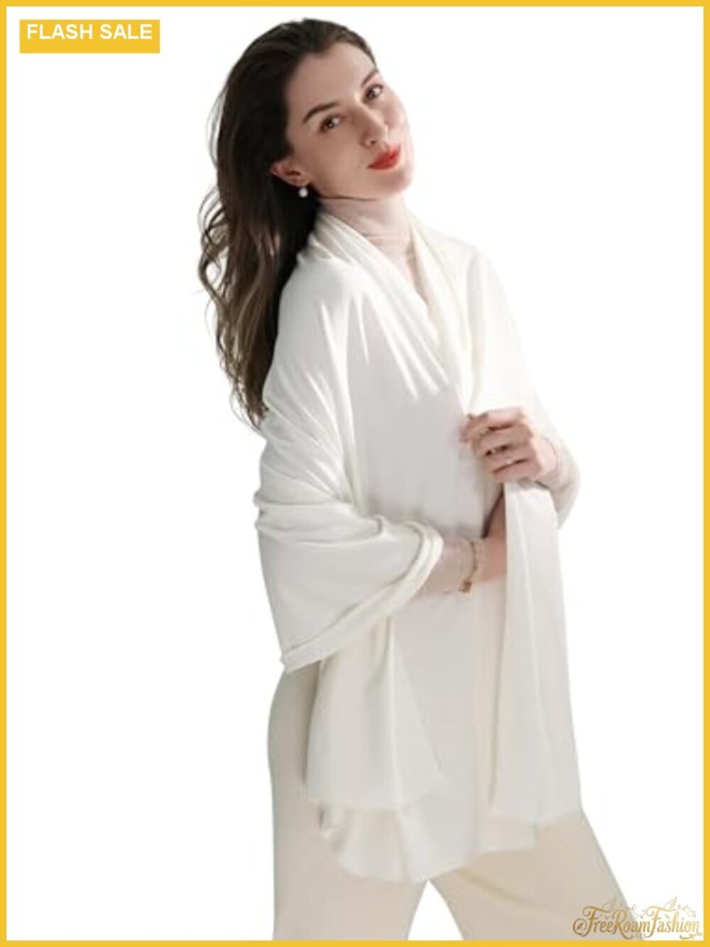 TENCEL Lyocell Shawl Wrap Scarf Travel Pashmina Blanket Poncho Women